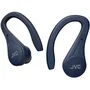 JVC HA-EC25T Auriculares True Wireless Deportivos Bluetooth 5.1 con Estuche Carga, IPX5 Resistente Agua, 30h Autonomía, Azul